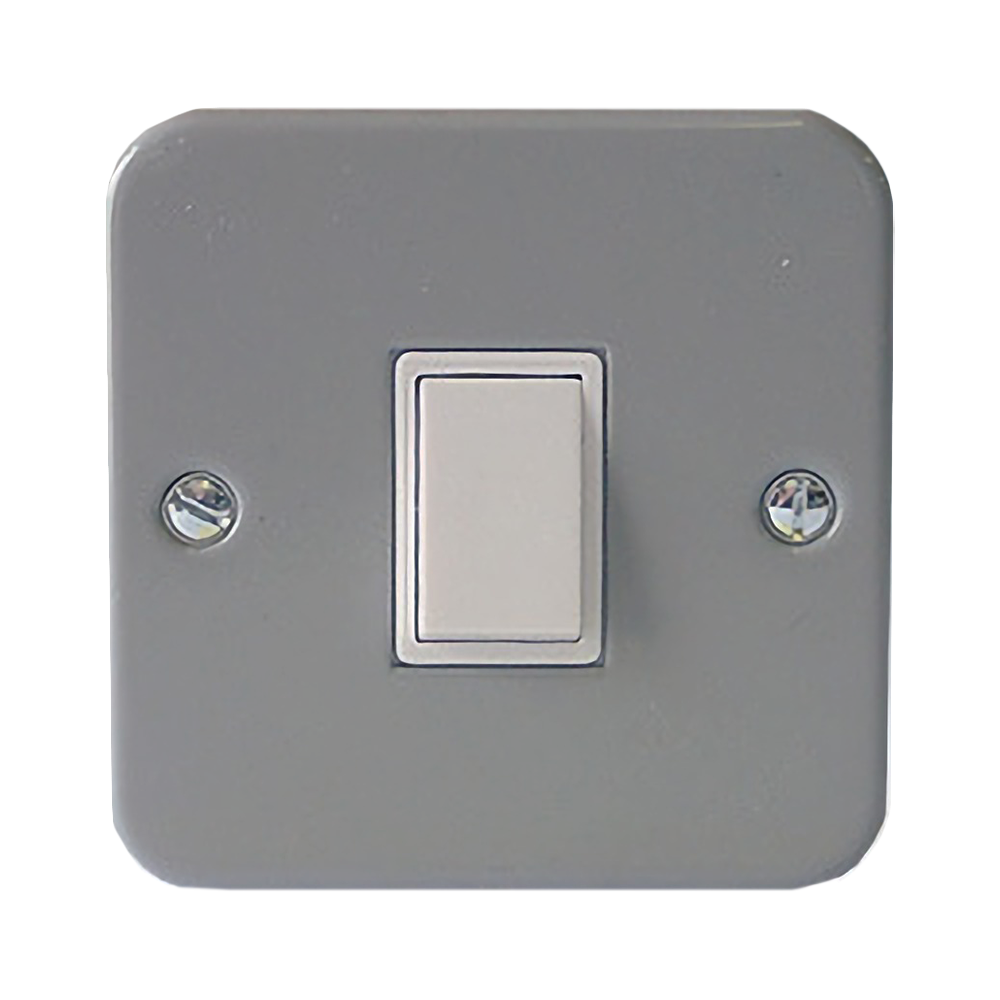 Metal Clad 20A Double Pole Switch Elevator Equipment